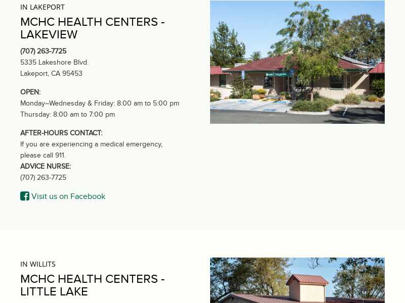 Lakeview Health Center (Lakeport)