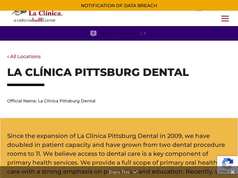 La Clinica Pittsburg Dental Clinic