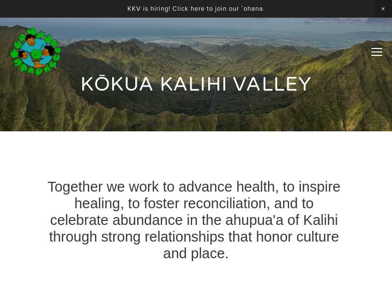Kokua Kalihi Valley Comprehensive Family Services