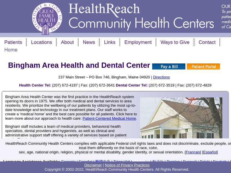 Bingham Area Health Center