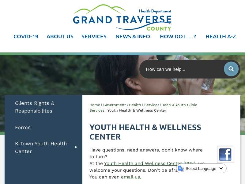 Traverse City Youth Health and Wellness Center