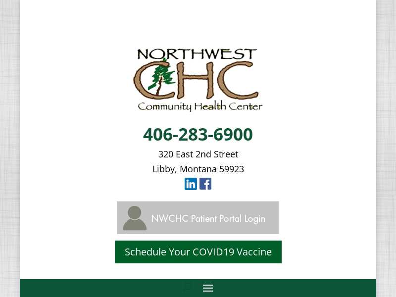 Northwest Community Health Center (NWCHC) - Libby