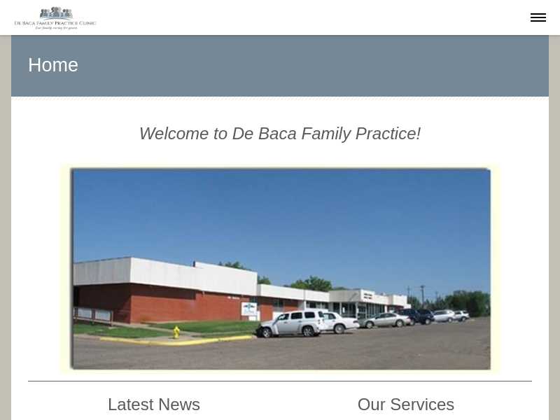 De Baca Family Practice Clinic - Fort Sumner Dental