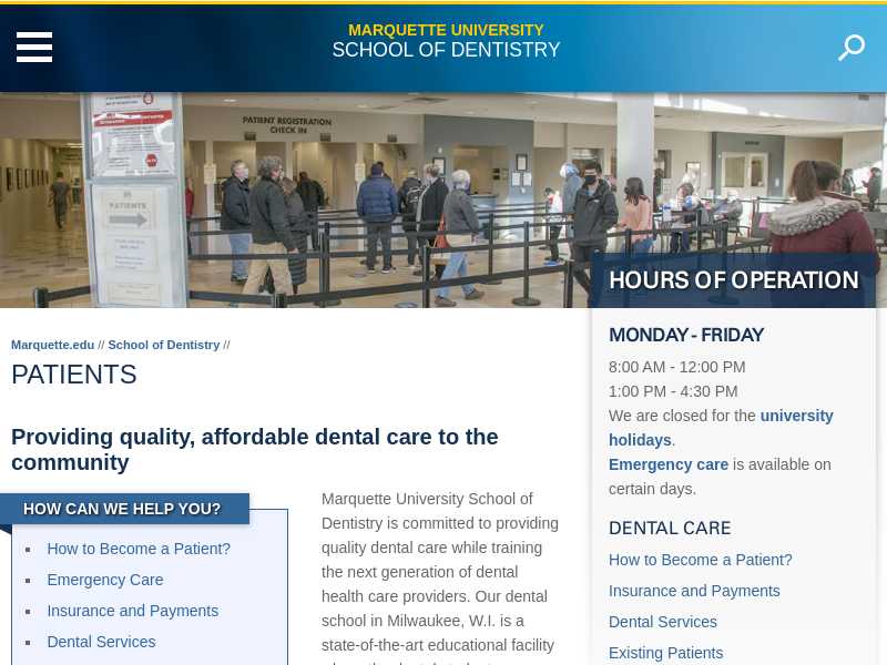 Marquette University School of Dentistry