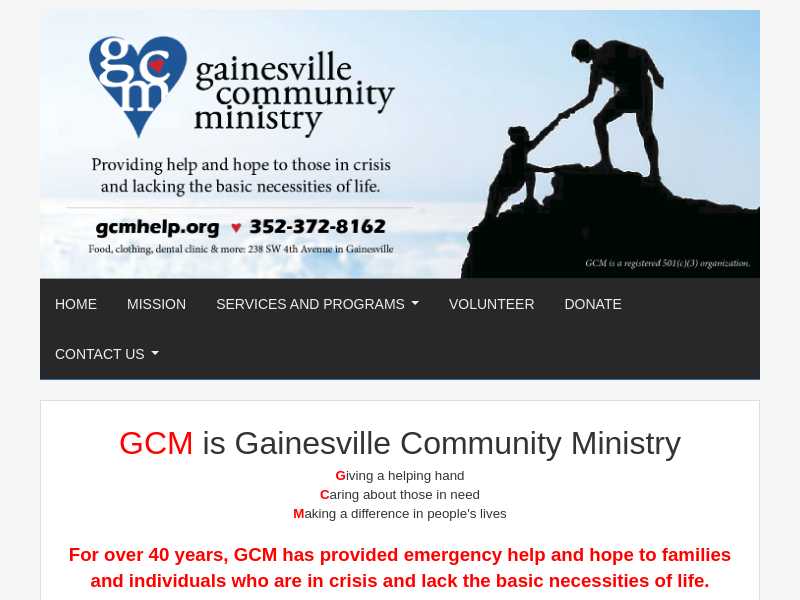 Gainesville Community Ministry Dental Clinic