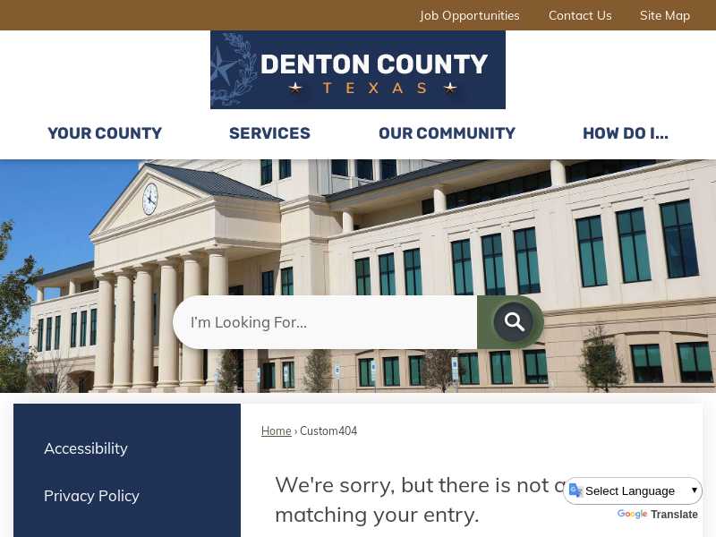 Denton County Health Department Clinic