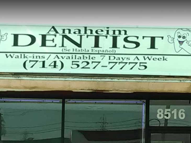 Anaheim Dentist - Low Cost